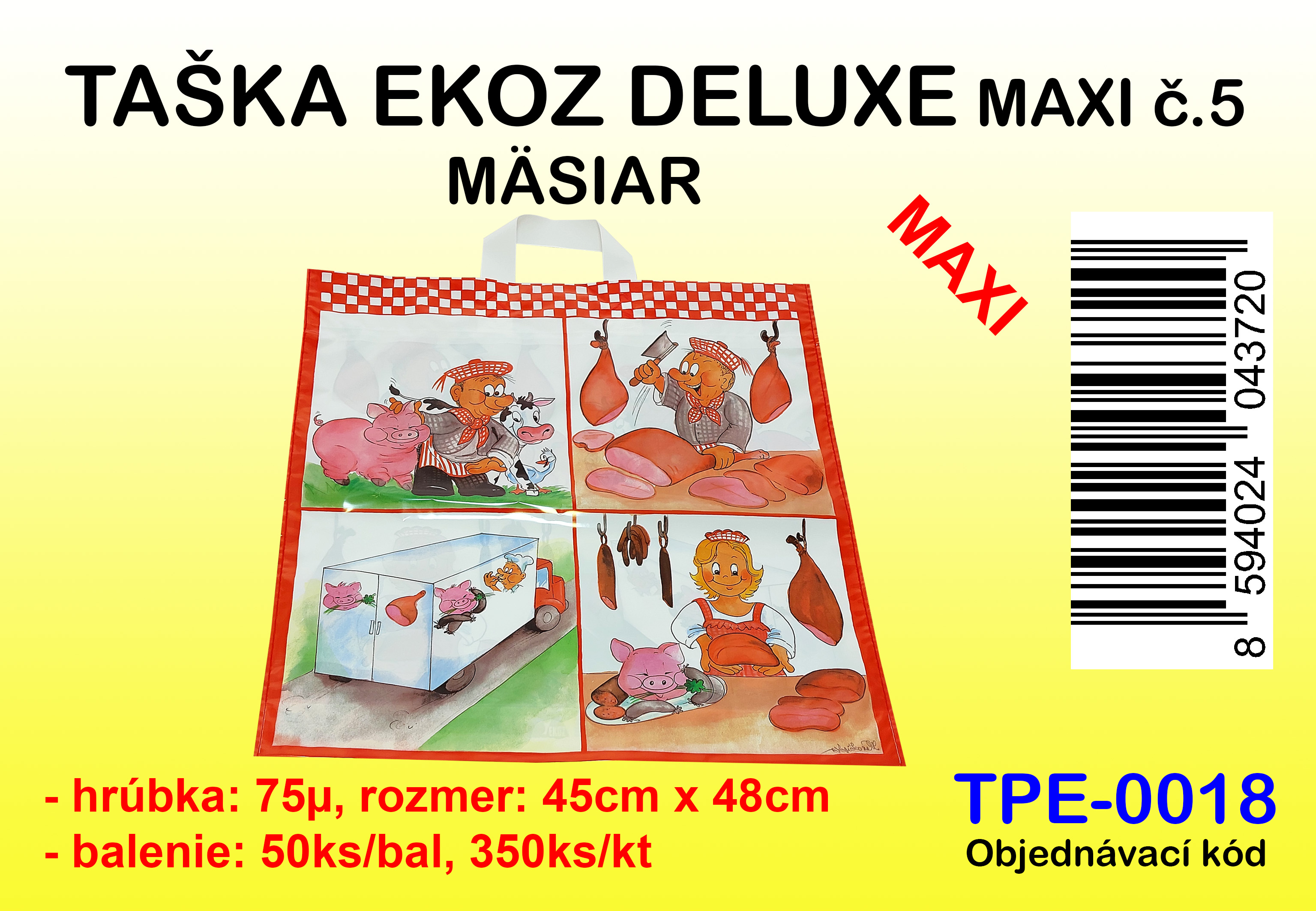 TAŠKA EKOZ DELUXE MAXI MASIAR 