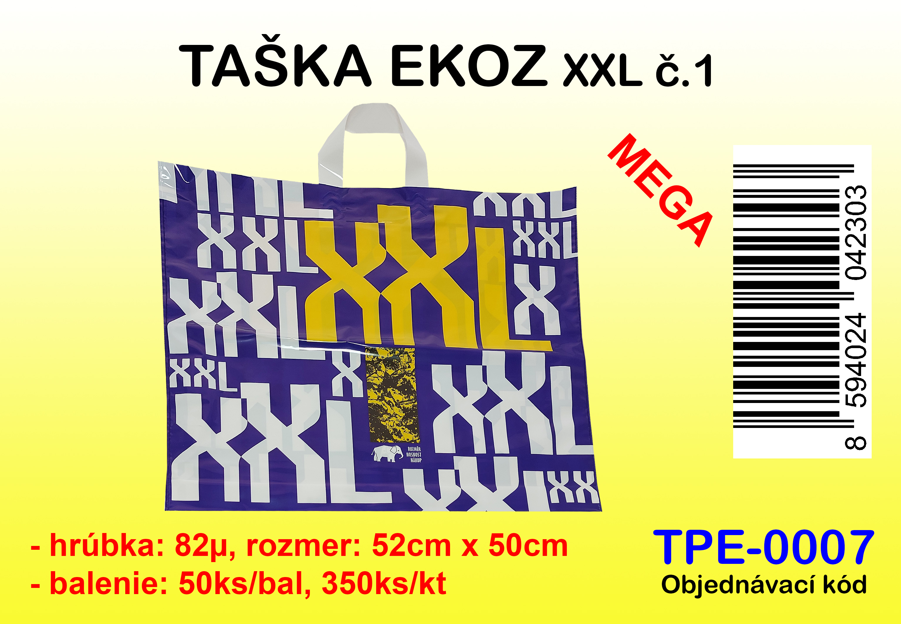 TAŠKA EKOZ XXL