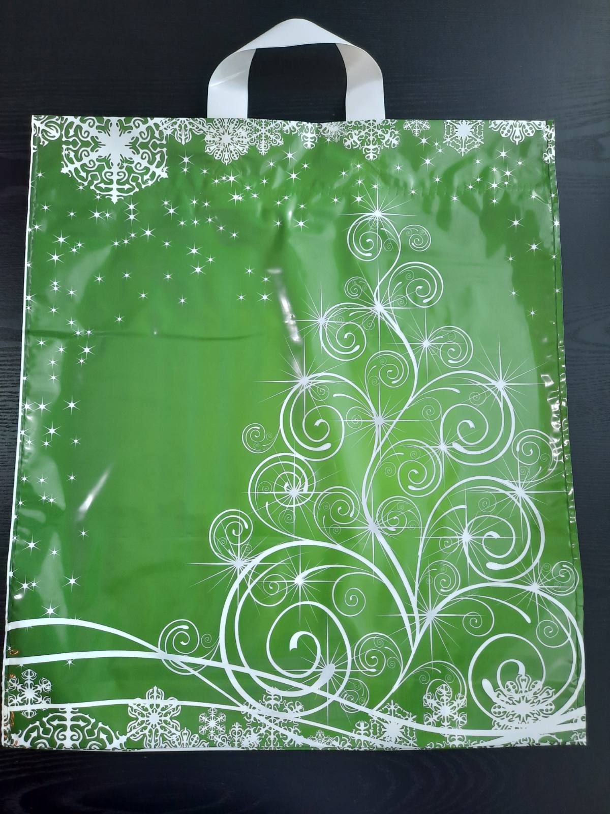 VIANOČNÁ TAŠKA DELUXE ZELENA