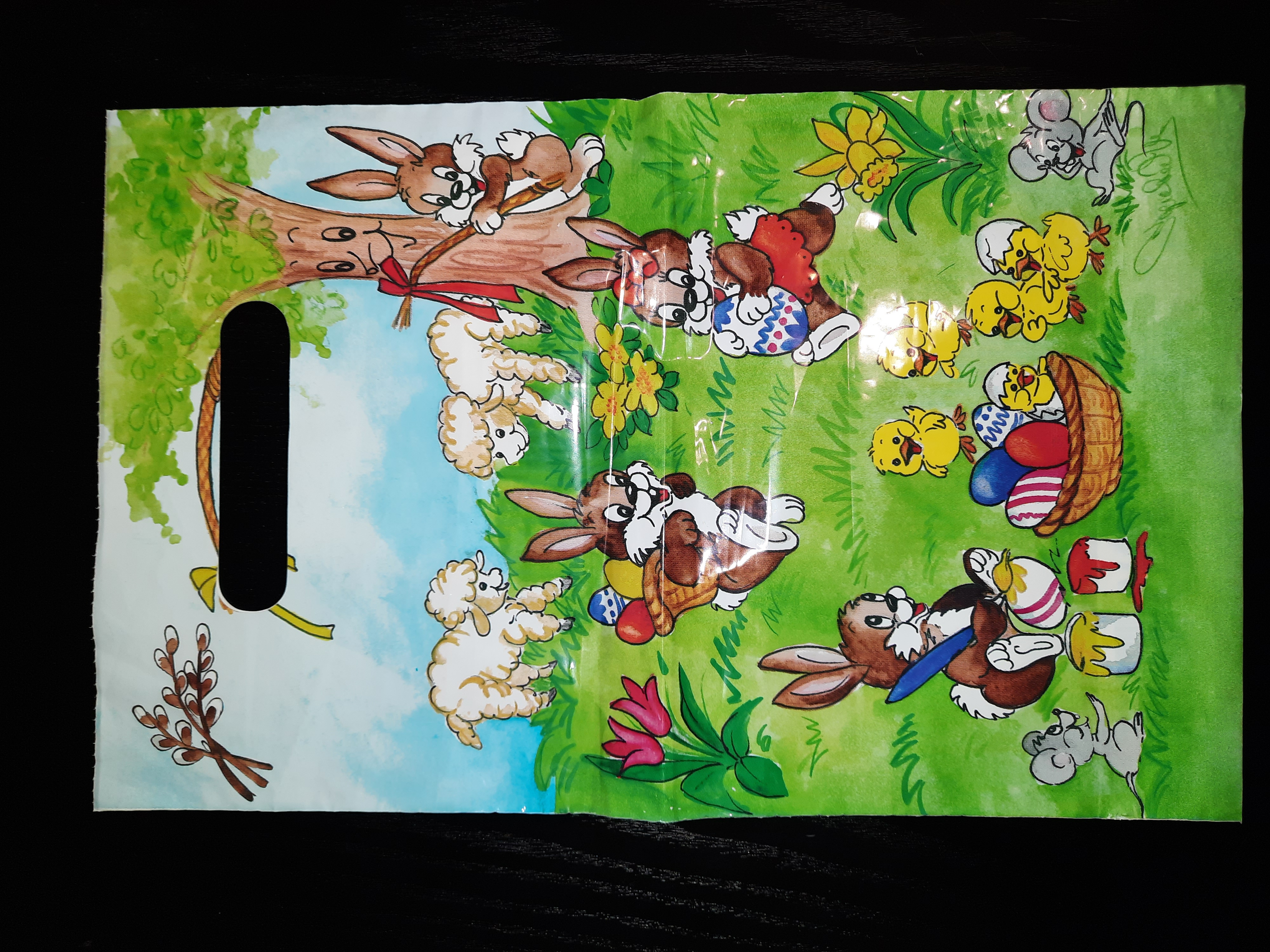 Taštička výsek veľkonočná 205x320mm