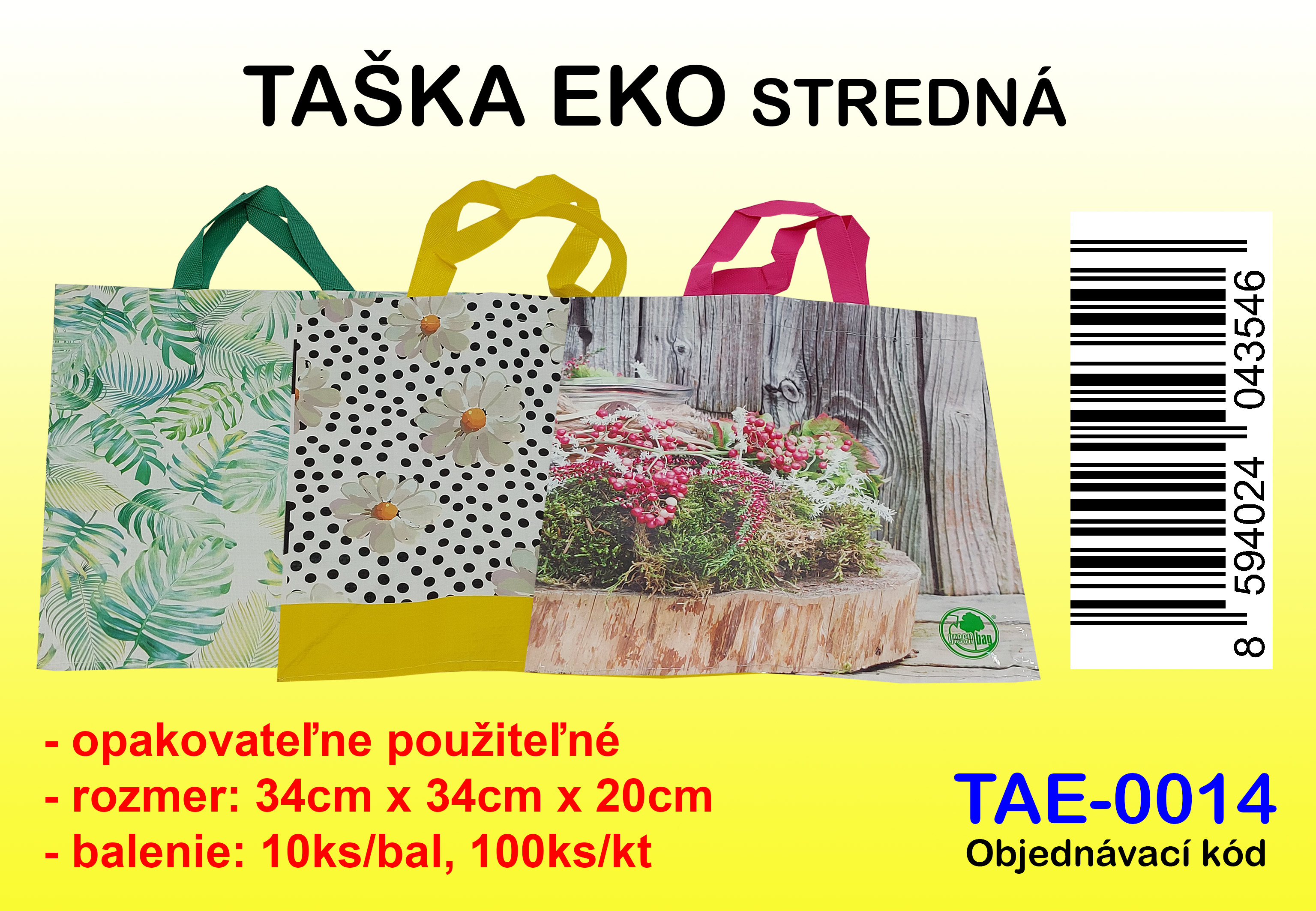 EKO TAŠKA - STREDNÁ 